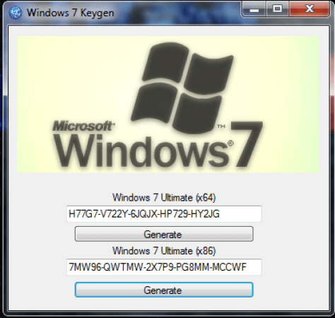Windows 7 Serial Key 64 Bit
